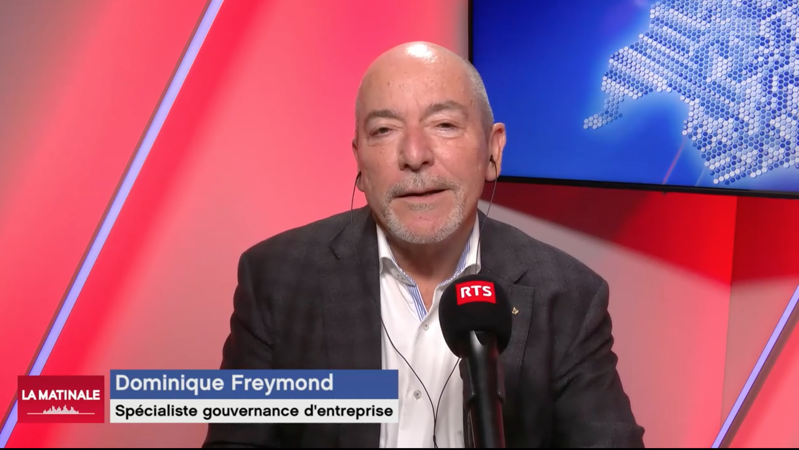 Dominique Freymond la matinale RTS